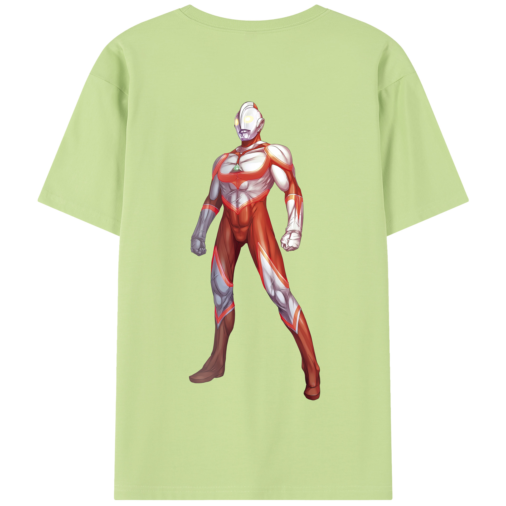 （画像用） ウルトラマン Ultraman 綿100％半袖Tシャツ（背面プリント）